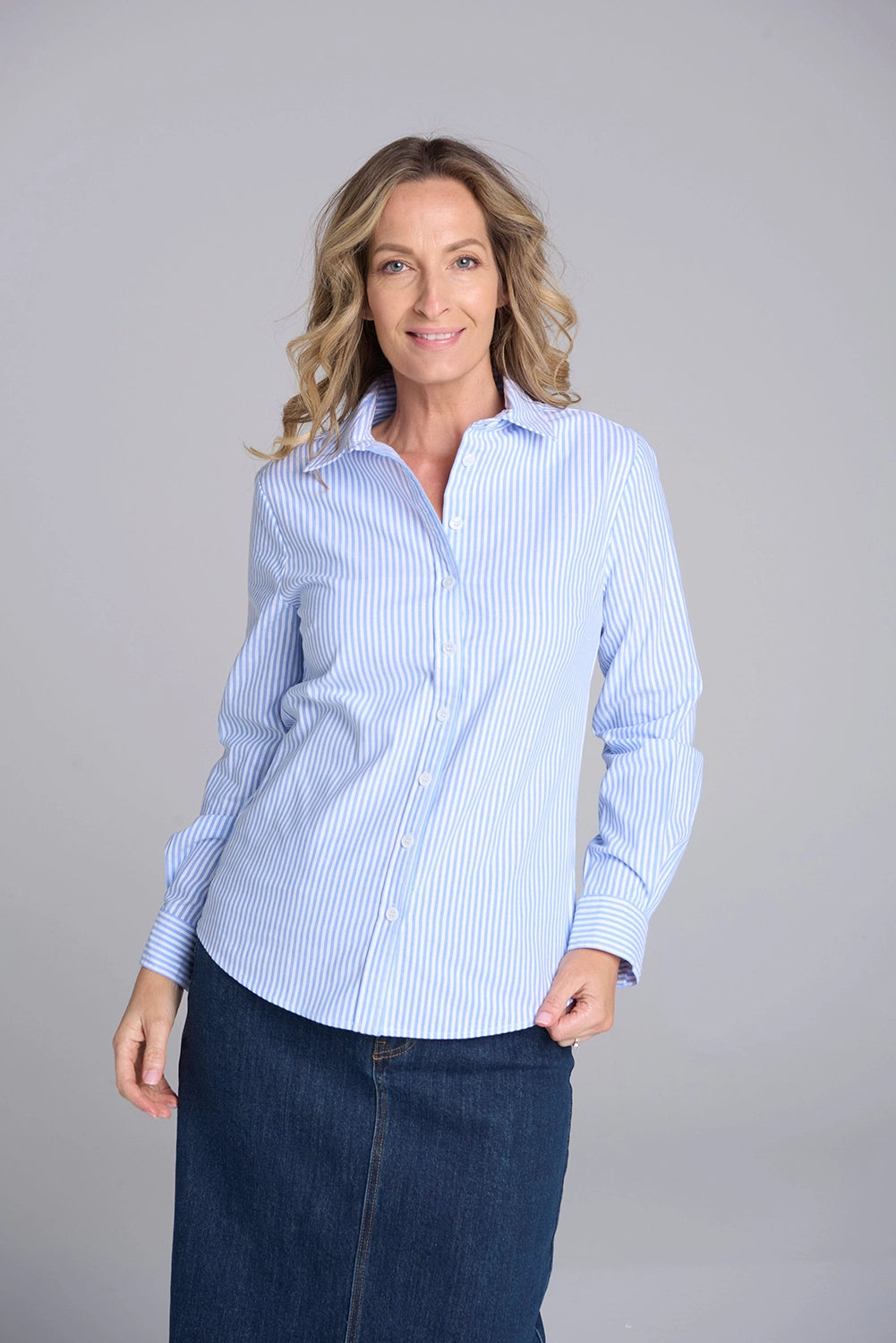 Goondiwindi Stripe Raglan Tee