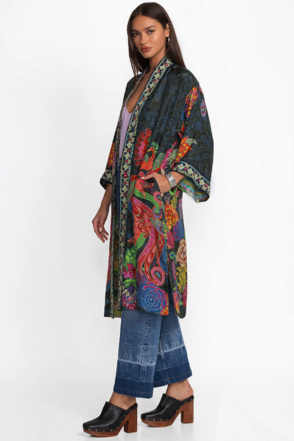 Johnny Was Madison 2024 Rosalyn Tie-Front Kimono