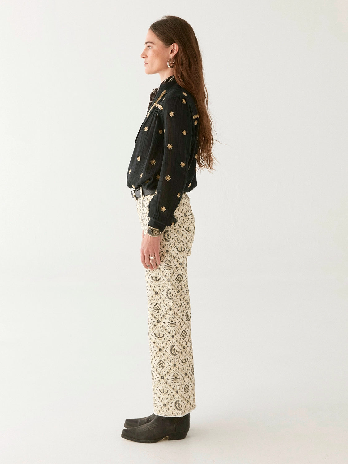 Maison Hotel Dylan Blouse in Starry Night