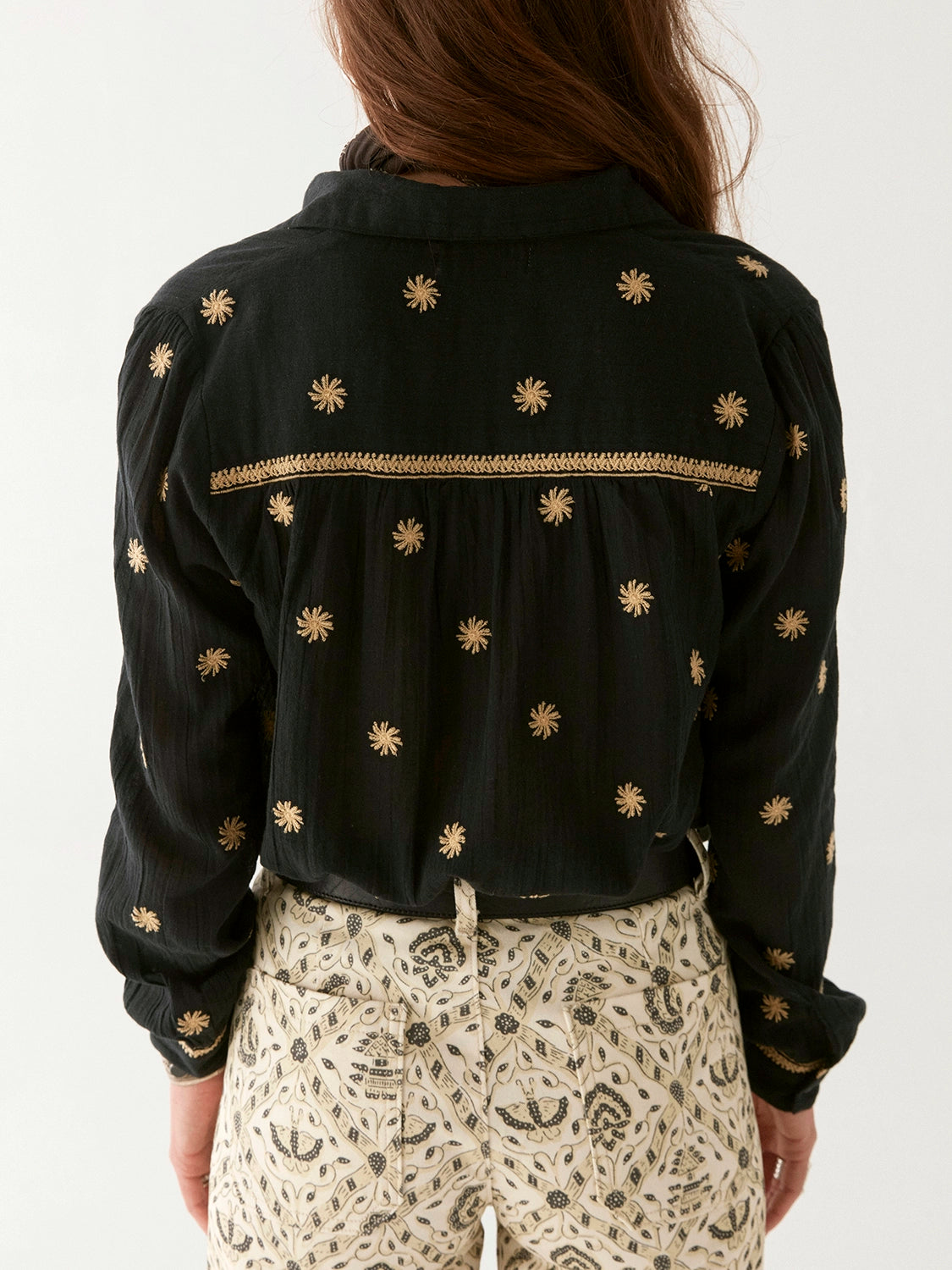 Maison Hotel Dylan Blouse in Starry Night