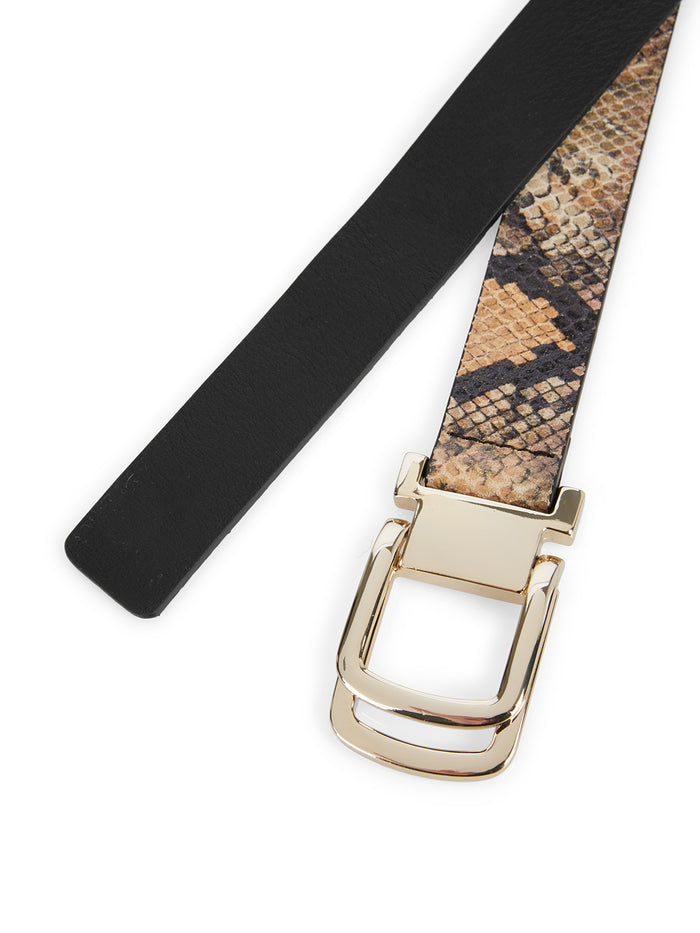 MarcCain Croc Print Leather Belt VS G1.03 L15