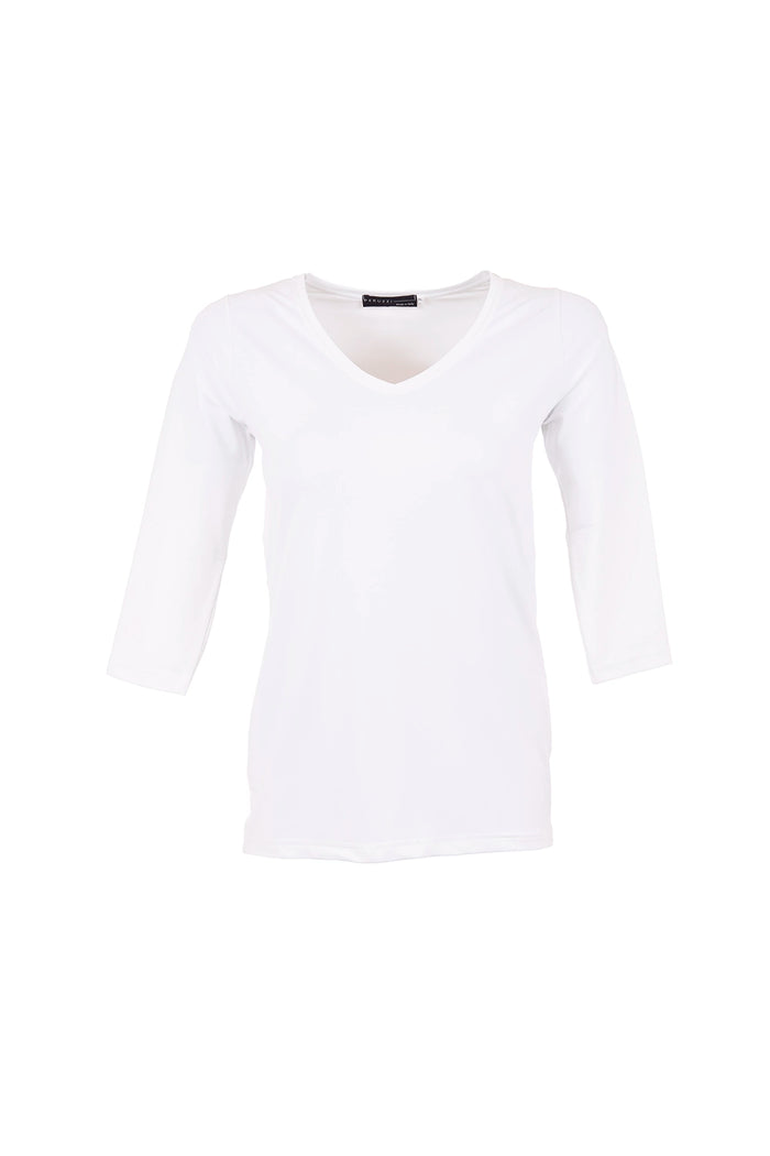 Peruzzi Basic 3/4 Sleeve Top  PR148s25