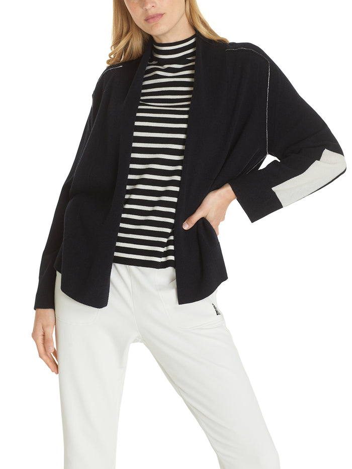 MarcCain Cardigan with contrasting patches TS3920m81
