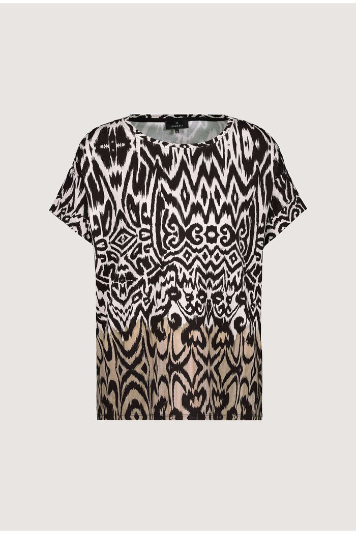 Monari Ikat Print T Shirt M407295