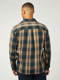 Ben Sherman Twill Check Overshirt B0077851