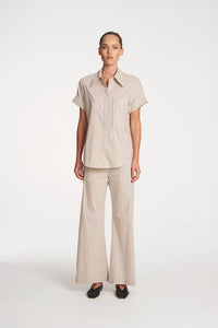 Mela Purdie Ivy Shirt in Blush/Navy F733 8979