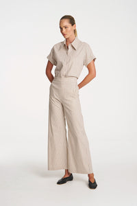Mela Purdie Ivy Shirt in Blush/Navy F733 8979