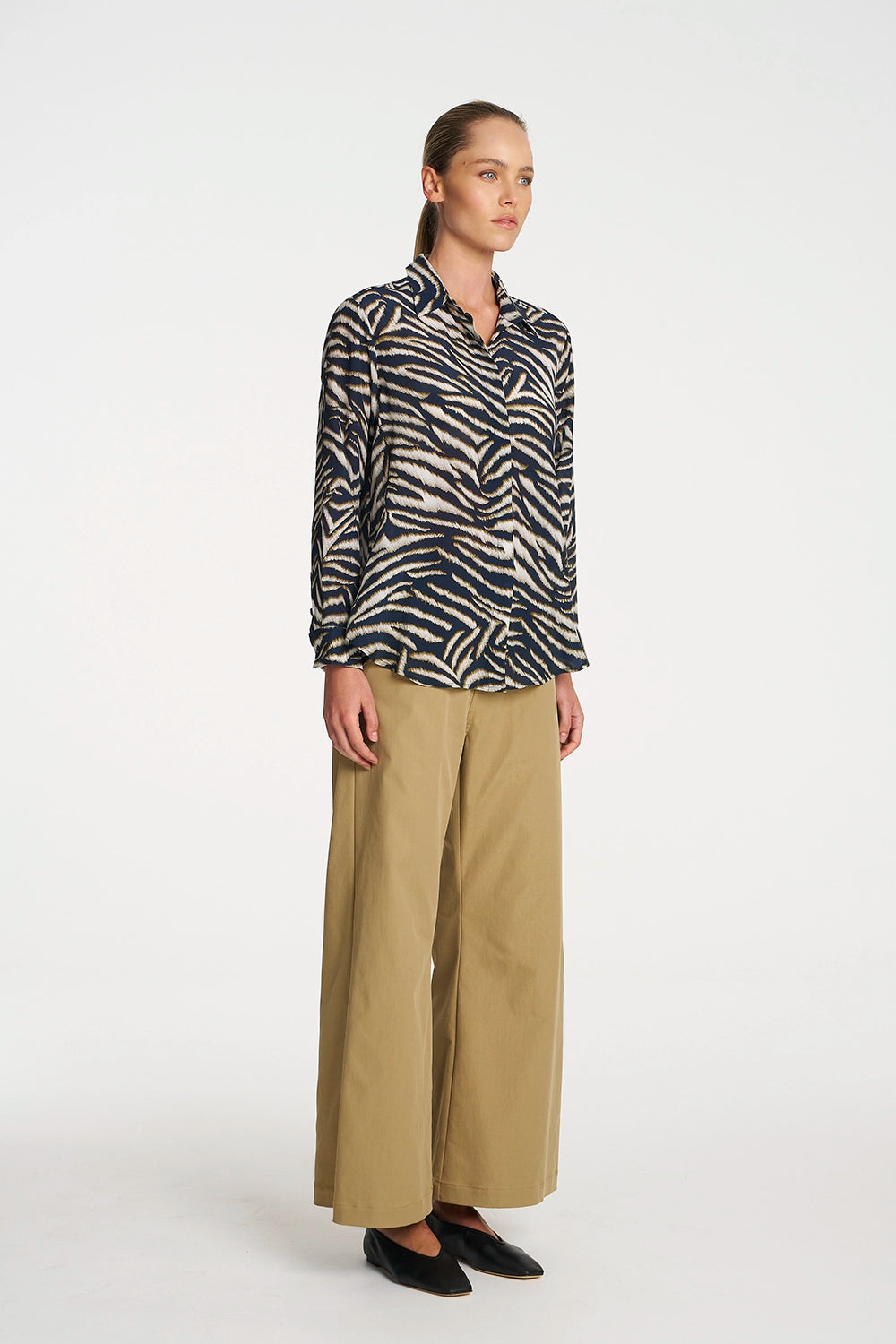 Mela Purdie Transit Pant In Trench F416 1966 - Pre-Order April Delivery