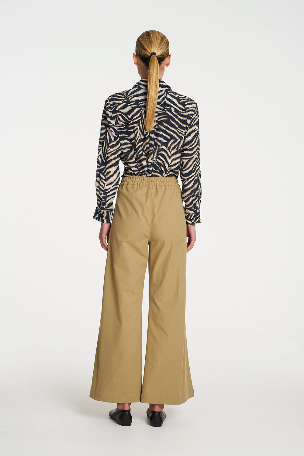 Mela Purdie Transit Pant In Trench F416 1966 - Pre-Order April Delivery