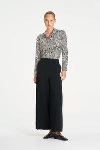 Mela Purdie Soft Shirt in Fossil F860 2822 - Pre-Order July Delivery