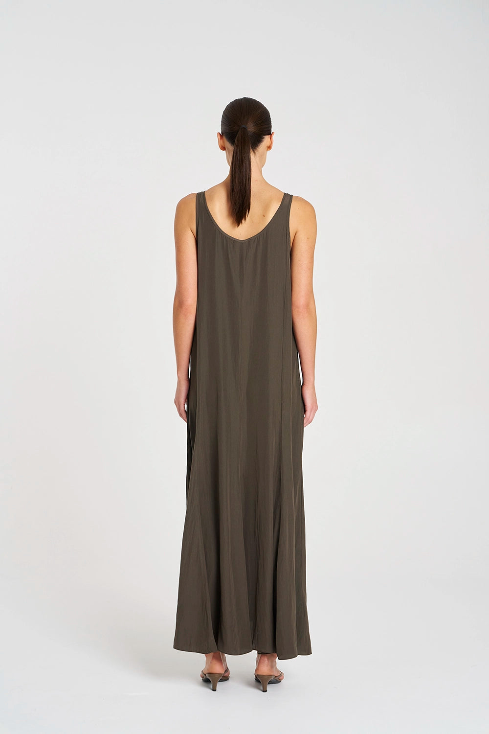Mela Purdie Halo Dress in Leather F67 3012 - Pre-Order September Delivery
