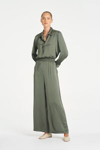 Mela Purdie Soft Shirt in Sage F619 2822 - Pre-Order July Delivery