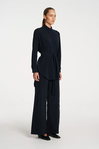 Mela Purdie Cylinder Tunic In Black F618 8977