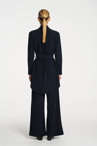 Mela Purdie Cylinder Tunic In Black F618 8977