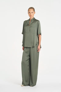 Mela Purdie Maxi Pace Pant in Sage F619 1940 - Pre-Order July Delivery