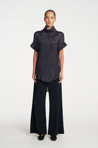 Mela Purdie Funnel Tunic In Black F620 8964