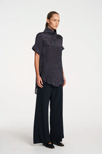 Mela Purdie Funnel Tunic In Black F620 8964