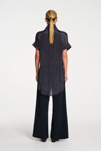 Mela Purdie Funnel Tunic In Black F620 8964