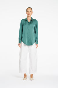 Mela Purdie Bespoke Shirt in Verdant F626 80100