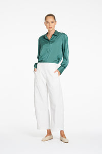 Mela Purdie Bespoke Shirt in Verdant F626 80100