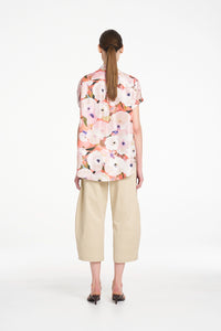 Mela Purdie Gathered Shell in Poppy F870 80117 - Pre-Order November Delivery