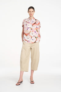 Mela Purdie Gathered Shell in Poppy F870 80117 - Pre-Order November Delivery