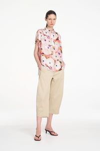 Mela Purdie Gathered Shell in Poppy F870 80117 - Pre-Order November Delivery