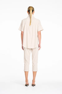 Mela Purdie Half Zip Shirt in Hay F65 8572