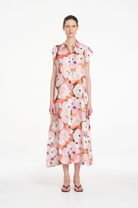 Mela Purdie Slice Shirt Dress in Poppy F870 3075 - Pre-Order November Delivery