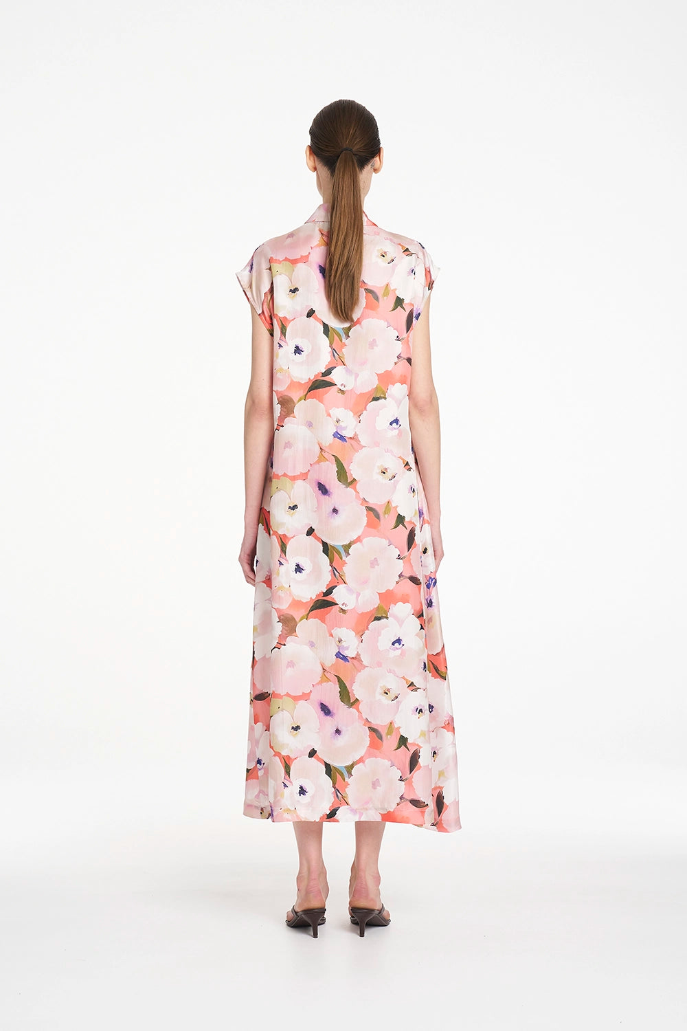Mela Purdie Slice Shirt Dress in Poppy F870 3075 - Pre-Order November Delivery