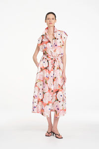 Mela Purdie Slice Shirt Dress in Poppy F870 3075 - Pre-Order November Delivery