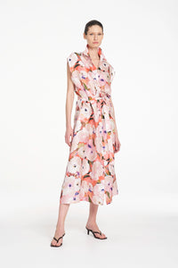 Mela Purdie Slice Shirt Dress in Poppy F870 3075 - Pre-Order November Delivery