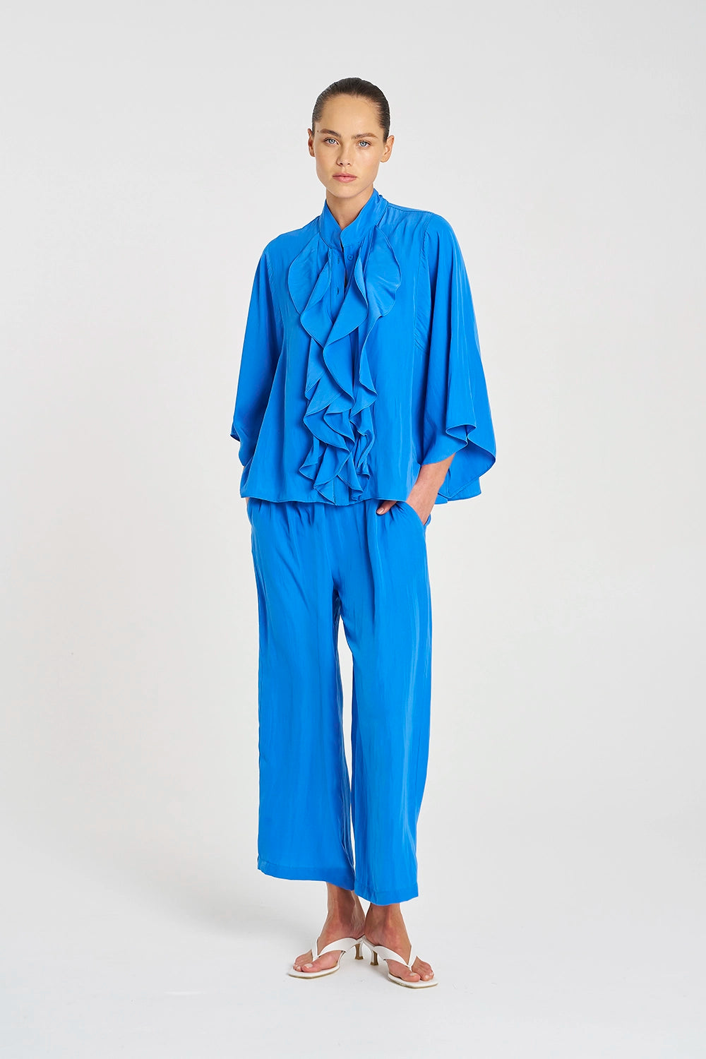 Mela Purdie Fezz Blouse in Miami F67 8822 - Pre-Order September Delivery