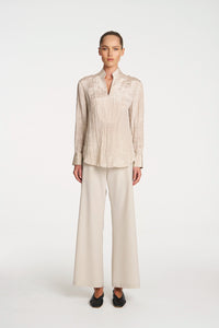 Mela Purdie Formal Shirt In Prosecco F620 8956 - Pre-Order April Delivery