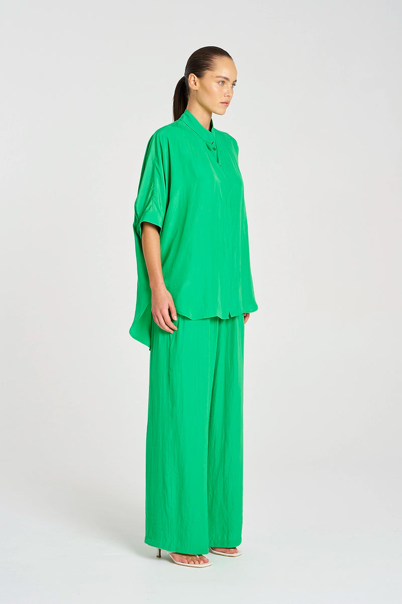 Mela Purdie Villa Overshirt in Palm F67 8801 - Pre-Order September Delivery
