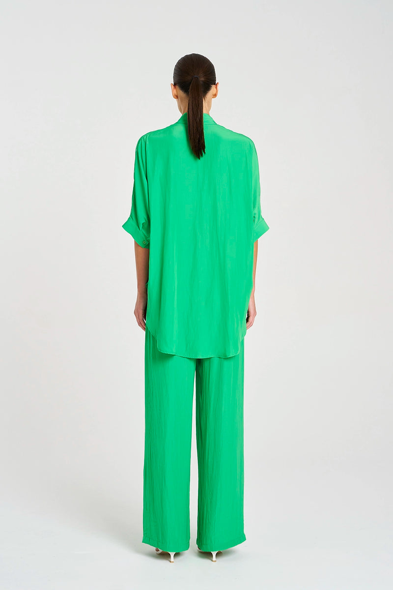 Mela Purdie Villa Overshirt in Palm F67 8801 - Pre-Order September Delivery