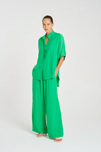 Mela Purdie Villa Overshirt in Palm F67 8801