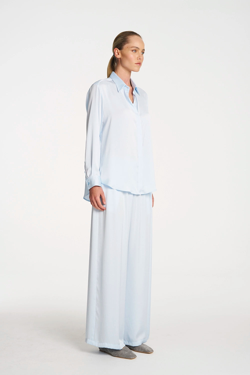Mela Purdie Soft Shirt in Glacier F619 2822