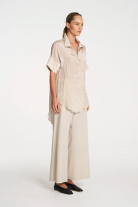 Mela Purdie Funnel Tunic In Prosecco F620 8964 - Pre-Order April Delivery