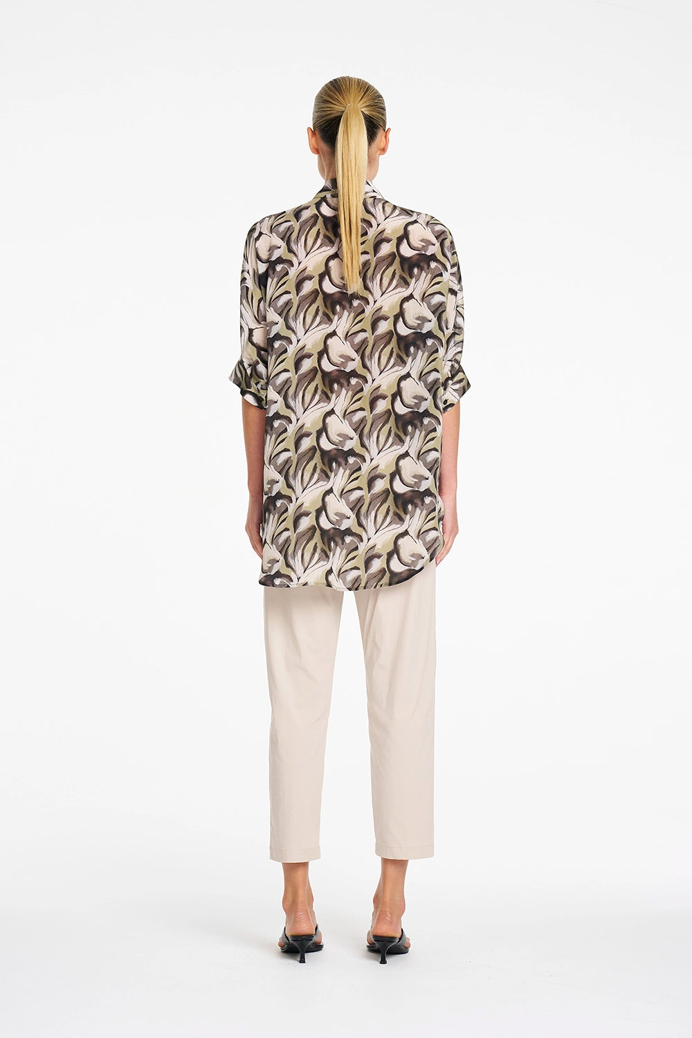 Mela Purdie Villa Overshirt in Bayleaf F864 8801