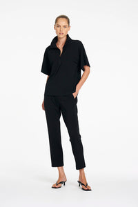 Mela Purdie Powder Zip Pant in Black F007 1989 - Pre-Order September Delivery