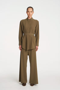 Mela Purdie Suit Pant In Ermine F618 1907  - Pre-Order April Delivery