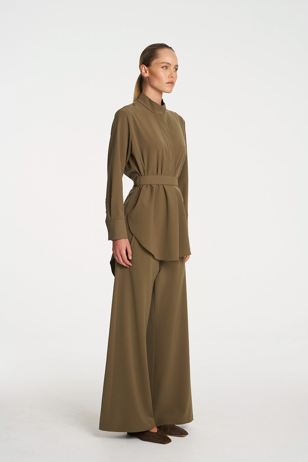 Mela Purdie Cylinder Tunic In Ermine F618 8977