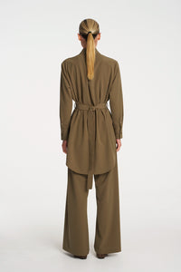 Mela Purdie Cylinder Tunic In Ermine F618 8977