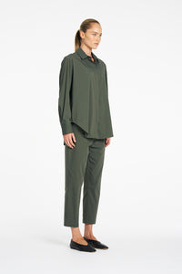 Mela Purdie Saville Shirt in Bayleaf F65 8920