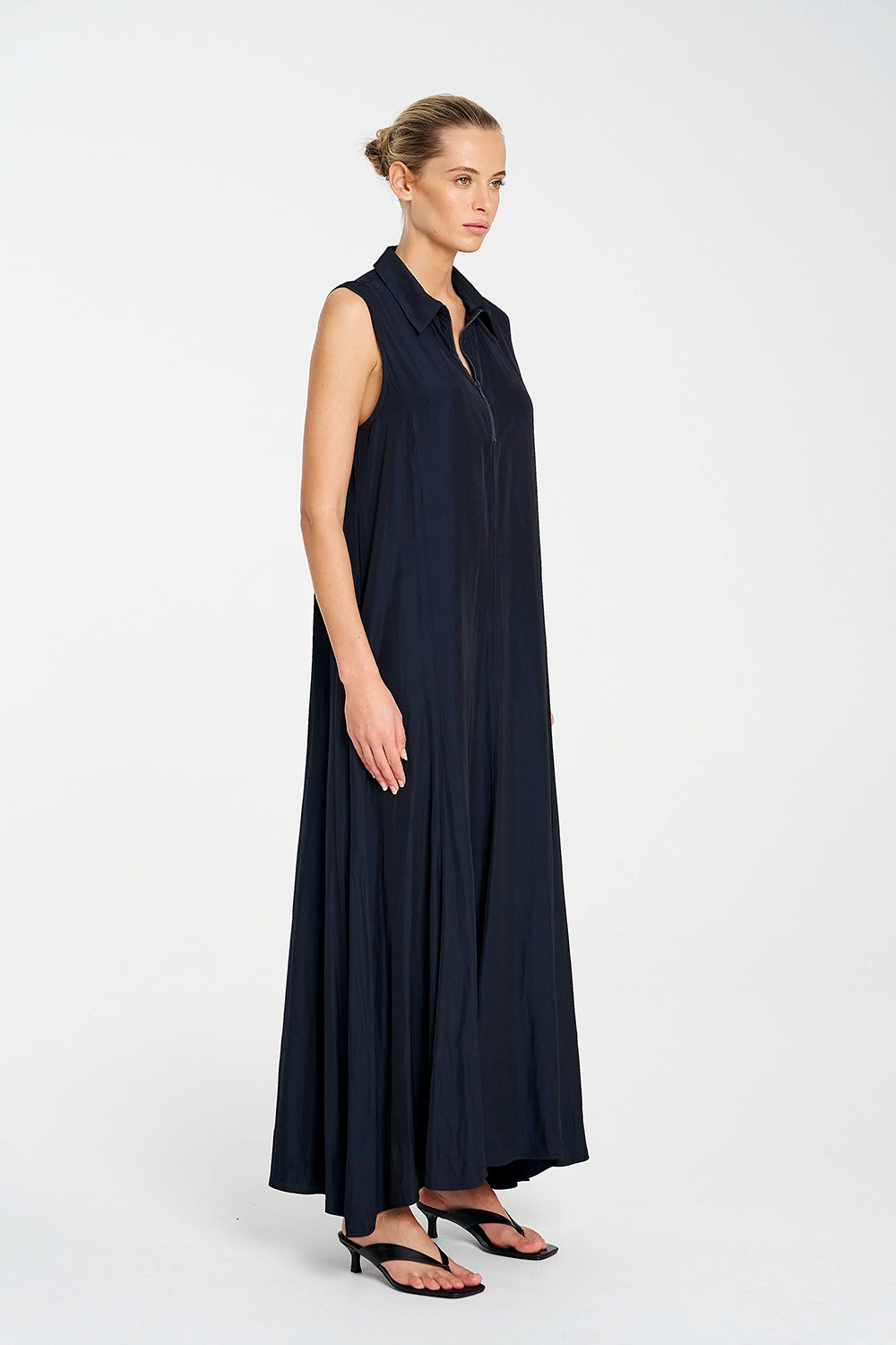 Mela Purdie Flip Maxi Dress In Navy F67 3039