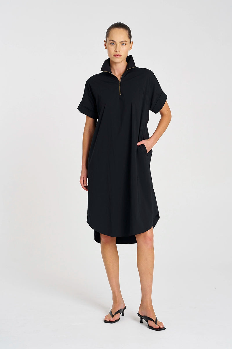 Mela Purdie Half Zip Dress F65 3022