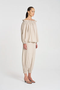 Mela Purdie Breeze Blouse in Biscotti F65 8843