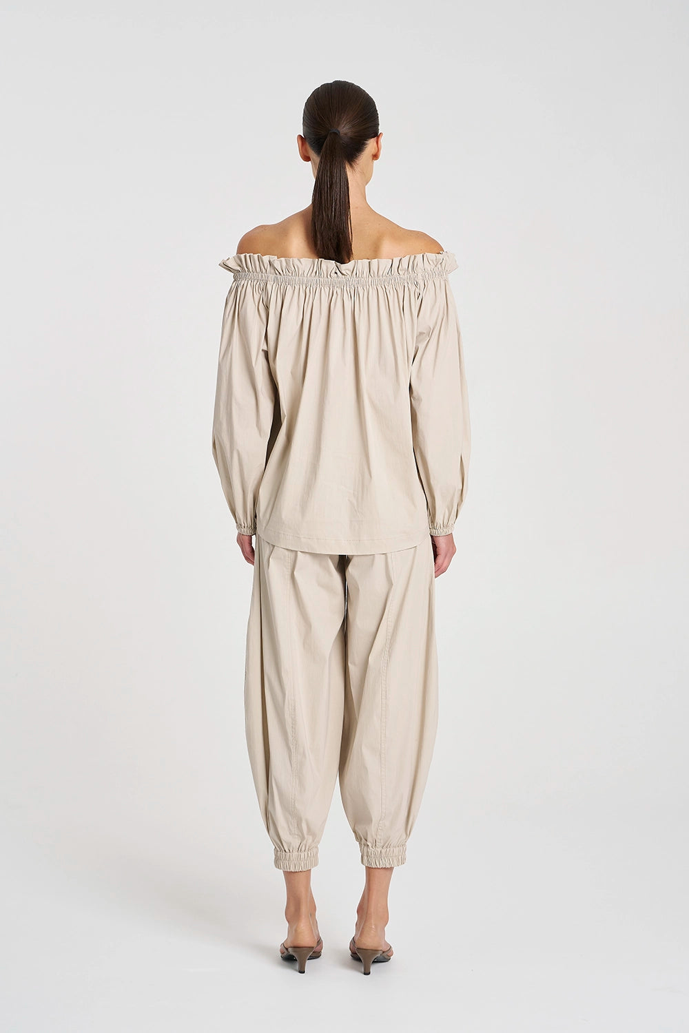 Mela Purdie Moroccan Pant in Biscotti F65 1943 - Pre-Order September Delivery