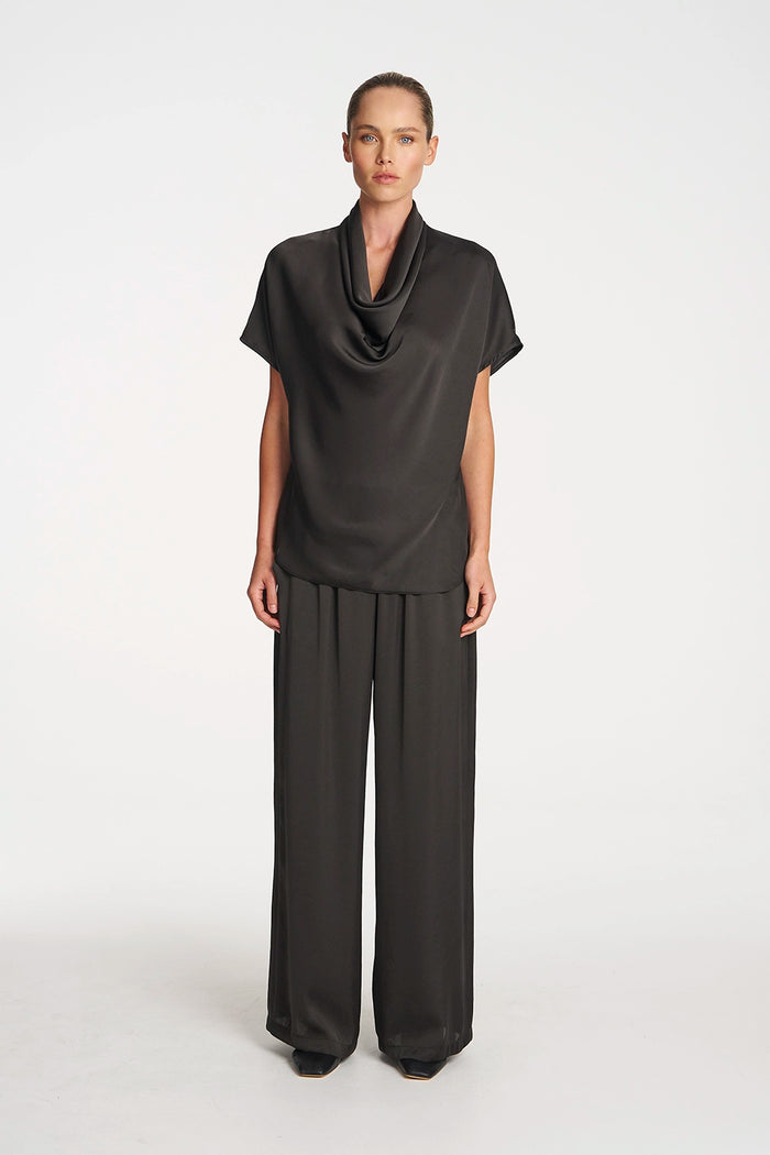 Mela Purdie Scallop Tank in Mink F619 8973